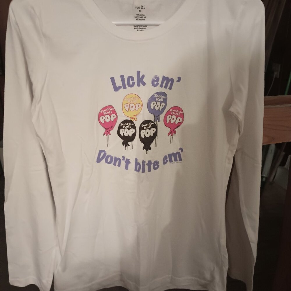 Tootsie roll pop shirt